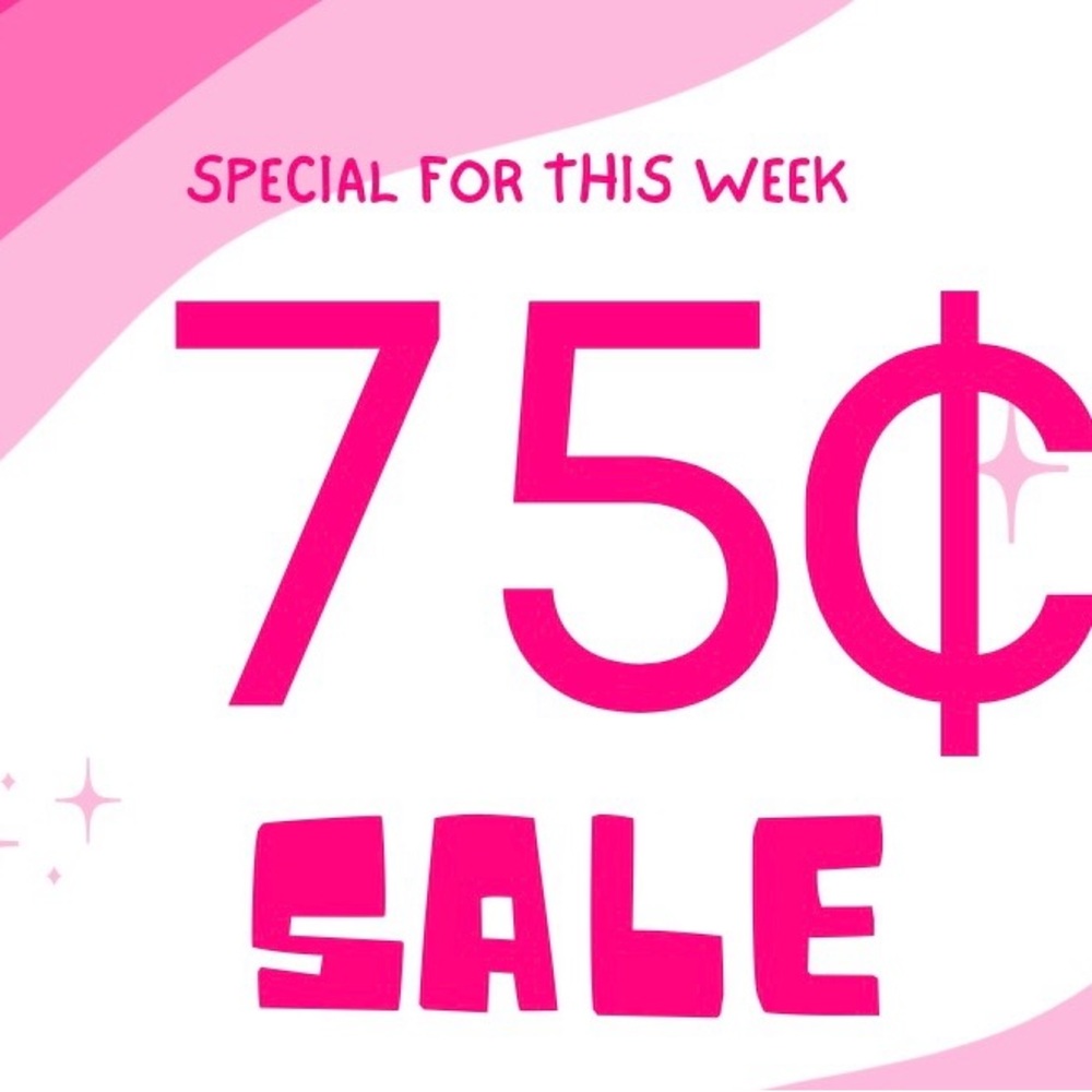 Pink Sale Sign